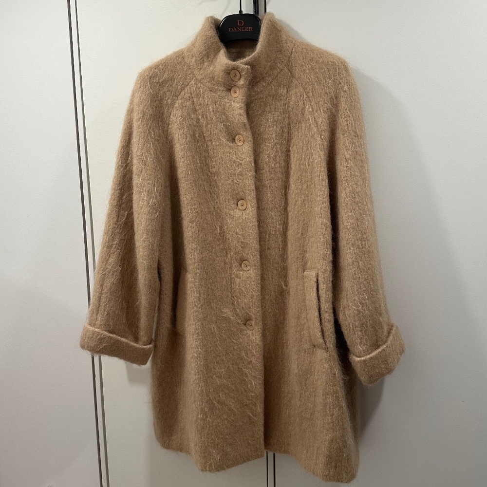 VINTAGE Mohair Blend Coat
